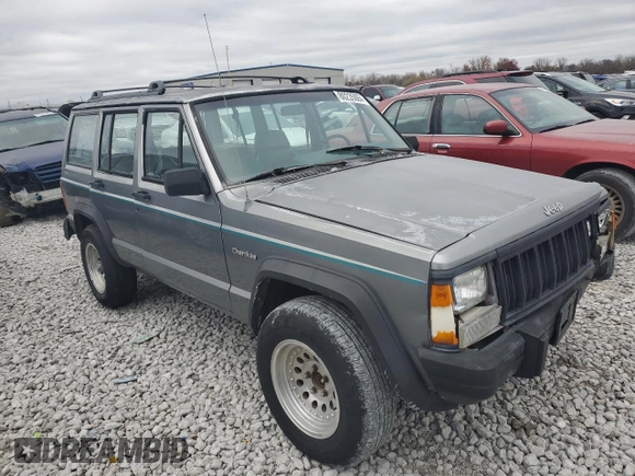 1994 Jeep Cherokee SE with VIN 1J4FJ28S4RL185992, listed as a Copart auction lot 80235064 with 208,126 mi miles and Salvage Title. Bid and sale history available at carsss.com. Image 4.
