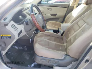 2009 Hyundai Azera GLS with VIN KMHFC46D69A352585, listed as a Copart auction lot 41374665 with 107,264 mi miles and Salvage title. Bid and sale history available at DreamBid. Image 7.