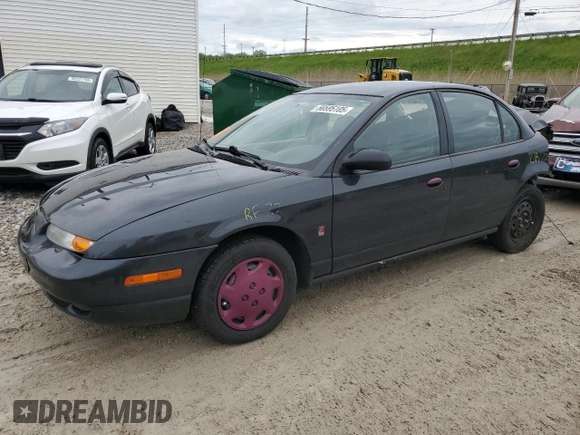 2002 Saturn SL z VIN 1G8ZH52842Z201392, wystawiony jako Copart lot #56595105 z przebiegiem Nie podano mil oraz Szkoda całkowita • Salvage title. Historia ofert i sprzedaży dostępna na DreamBid. Obrazek 1.