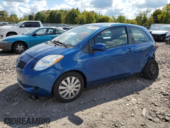 2008 Toyota Yaris with VIN JTDJT923885206351, listed as a Copart auction lot 72245144 with 262,643 mi miles and Salvage Title. Bid and sale history available at DreamBid. Image 1.