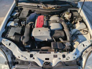 2002 Mercedes-Benz SLK-Class 2.3L Kompressor with VIN WDBKK49F72F266549, listed as a Copart auction lot 74991154 with 56,192 mi miles and Non Repairable. Bid and sale history available at carsss.com. Image 11.