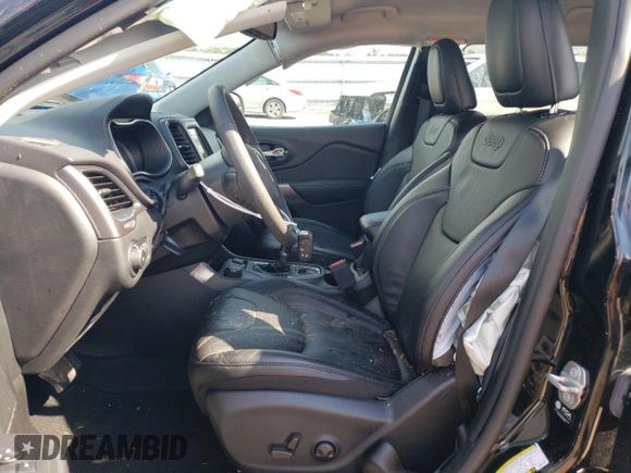 2022 Jeep Cherokee Latitude Lux with VIN 1C4PJMMN8ND547476, listed as a Copart auction lot 74342284 with 11,405 mi miles and Salvage title. Bid and sale history available at DreamBid. Image 7.