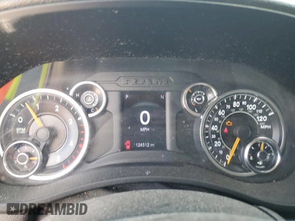 2020 Ram 2500 Big Horn with VIN 3C6UR5DL0LG132708, listed as a Copart auction lot 49206745 with 124,512 mi miles and Salvage title. Bid and sale history available at DreamBid. Image 9.