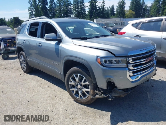 2023 GMC Acadia SLT with VIN 1GKKNUL42PZ235624, listed as a IAAI auction lot 42677280 with 36,293 mi miles and . Bid and sale history available at DreamBid. Image 1.