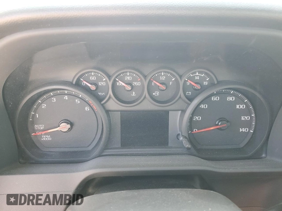 2024 Chevrolet Silverado 1500 Work Truck with VIN 3GCNAAED9RG365547, listed as a Copart auction lot 54069625 with 0 mi miles and Salvage Title. Bid and sale history available at carsss.com. Image 9.