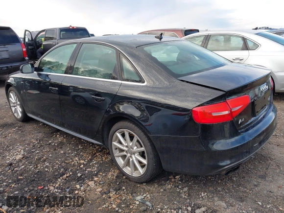2016 Audi A4 Premium with VIN WAUBFAFL0GN009001, listed as a IAAI auction lot 41282468 with 91,465 mi miles. Bid and sale history available at carsss.com. Image 3.