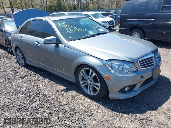 2010 Mercedes-Benz C 300 Sport with VIN WDDGF8BB6AF464358, listed as a IAAI auction lot 42142304 with Not Provided miles and . Bid and sale history available at carsss.com. Image 1.