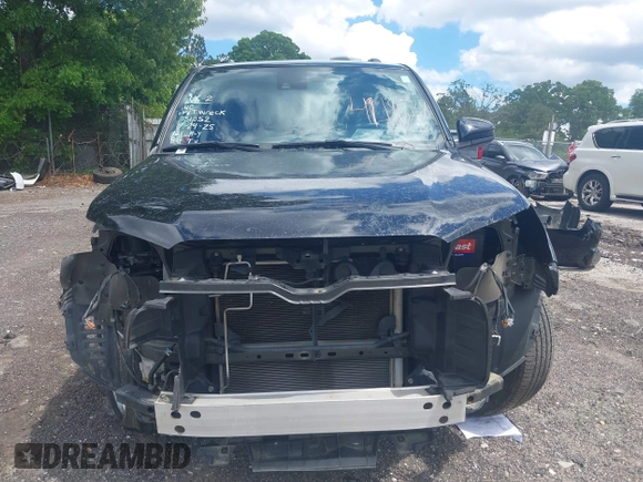 2022 Toyota 4Runner SR5 with VIN JTEEU5JR0N5257119, listed as a IAAI auction lot 42186537 with 64,707 mi miles and . Bid and sale history available at DreamBid. Image 13.