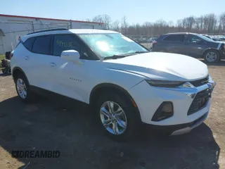 2022 Chevrolet Blazer LT with VIN 3GNKBHR43NS219954, listed as a IAAI auction lot 41849556 with 57,836 mi miles and . Bid and sale history available at DreamBid. Image 1.