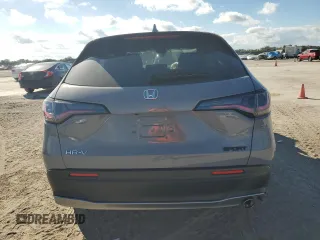 2024 Honda HR-V Sport with VIN 3CZRZ1H51RM720625, listed as a Copart auction lot 44617965 with 18,961 mi miles and Salvage Title. Bid and sale history available at carsss.com. Image 6.