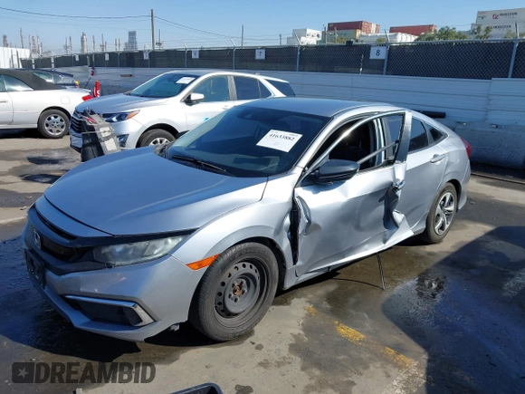 2020 Honda Civic LX with VIN 2HGFC2F6XLH533726, listed as a IAAI auction lot 41633882 with 141,835 mi miles and . Bid and sale history available at DreamBid. Image 18.