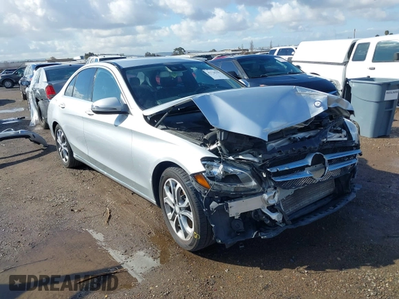 2016 Mercedes-Benz C C 300 with VIN 55SWF4JB6GU133923, listed as a IAAI auction lot 41720355 with 63,209 mi miles. Bid and sale history available at carsss.com. Image 1.