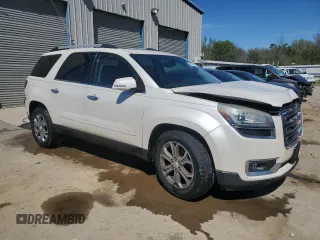 2014 GMC Acadia SLT z VIN 1GKKRSKD0EJ131557, wystawiony jako Copart lot #49689394 z przebiegiem Nie podano mil oraz Szkoda całkowita • Salvage title. Historia ofert i sprzedaży dostępna na DreamBid. Obrazek 4.