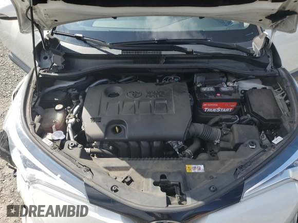 2018 Toyota C-HR XLE with VIN NMTKHMBX9JR060424, listed as a Copart auction lot 57913775 with 104,847 mi miles and Salvage title. Bid and sale history available at DreamBid. Image 12.