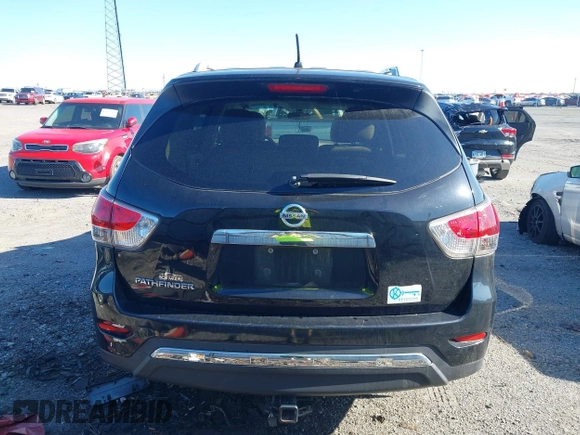 2015 Nissan Pathfinder Platinum with VIN 5N1AR2MN3FC668373, listed as a IAAI auction lot 42175275 with 169,913 mi miles and . Bid and sale history available at DreamBid. Image 16.