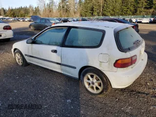 1994 Honda Civic z VIN 2HGEH2462RH505198, wystawiony jako Copart lot #42064495 z przebiegiem 327 318 mil mil oraz Czysty tytuł • Clean title. Historia ofert i sprzedaży dostępna na DreamBid. Obrazek 2.