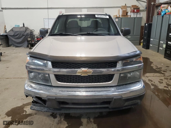 2007 Chevrolet Colorado LT w/2LT with VIN 1GCDT13E278110968, listed as a Copart auction lot 88505755 with 216,038 mi miles and Salvage Title. Bid and sale history available at carsss.com. Image 5.