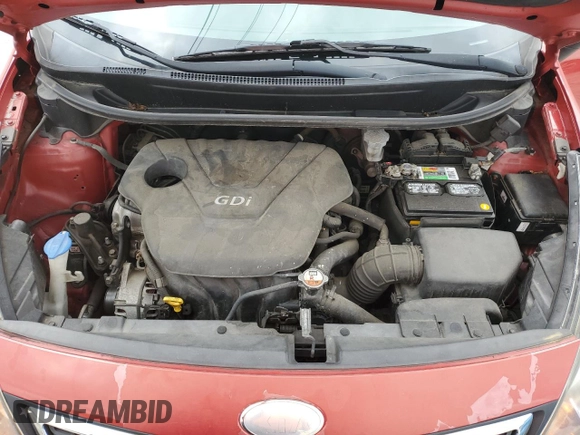 2013 Kia Rio EX with VIN KNADN4A39D6295795, listed as a Copart auction lot 56565145 with 108,074 mi miles and Clean title. Bid and sale history available at DreamBid. Image 11.