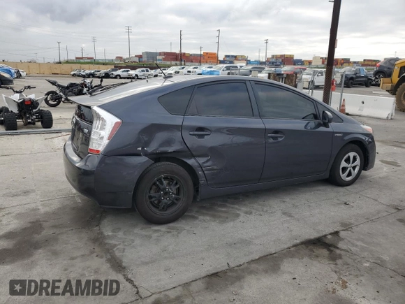 2010 Toyota Prius II with VIN JTDKN3DU7A1313213, listed as a Copart auction lot 50642675 with 202,726 mi miles and Salvage Title. Bid and sale history available at DreamBid. Image 3.