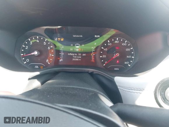 2023 Jeep Compass Limited с VIN 3C4NJDCN2PT534664, выставлен на аукционе IAAI как лот 42187902 с пробегом 26 366 миль миль и . История ставок и продаж доступна на DreamBid. Изображение 7.