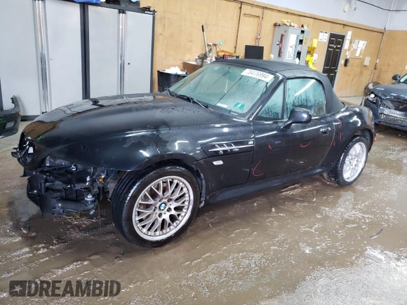 2001 BMW Z3 3.0 с VIN WBACN53411LJ55812, выставлен на аукционе Copart как лот 78476994 с пробегом 77 814 миль миль и Списание • Salvage title. История ставок и продаж доступна на DreamBid. Изображение 1.