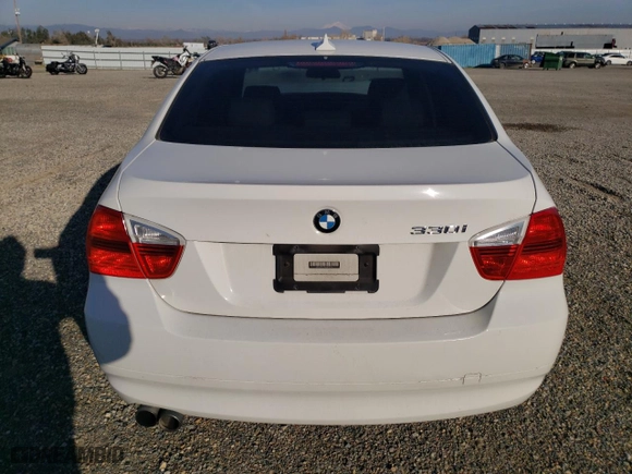 2006 BMW 3 Series 330i with VIN WBAVB33546KR74194, listed as a Copart auction lot 48829575 with 146,661 mi miles and Salvage Title. Bid and sale history available at carsss.com. Image 6.