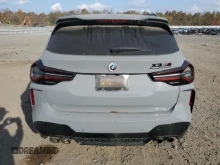2022 BMW X3 M with VIN 5YM13EC06N9M29934, listed as a Copart auction lot 75519544 with 0 mi miles and Salvage Title. Bid and sale history available at carsss.com. Image 6.