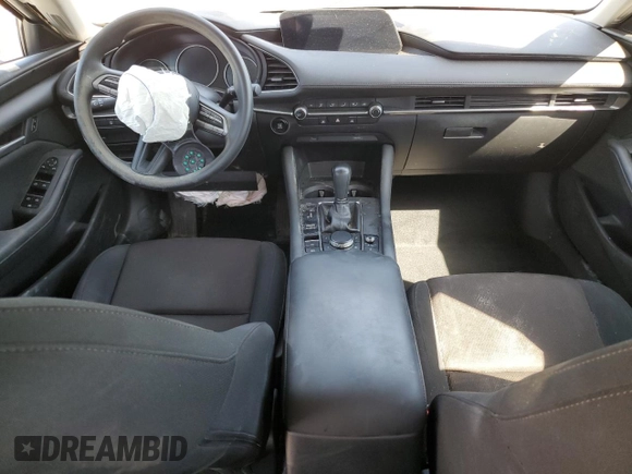 2021 Mazda 3 S with VIN JM1BPAAL3M1326099, listed as a Copart auction lot 52400115 with 58,159 mi miles and Salvage Title. Bid and sale history available at DreamBid. Image 8.