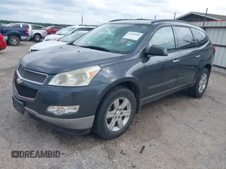 2012 Chevrolet Traverse LS with VIN 1GNKREED5CJ375122, listed as a IAAI auction lot 41993388 with 216,062 mi miles and . Bid and sale history available at DreamBid. Image 2.