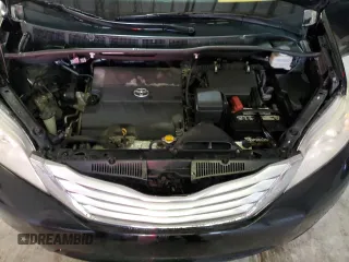 2013 Toyota Sienna XLE with VIN 5TDDK3DC7DS053587, listed as a Copart auction lot 51430625 with 157,860 mi miles and Salvage Title. Bid and sale history available at DreamBid. Image 13.