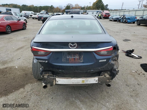 2016 Mazda Mazda6 i Touring with VIN JM1GJ1V51G1449651, listed as a Copart auction lot 84838464 with 99,645 mi miles and Salvage Title. Bid and sale history available at carsss.com. Image 6.