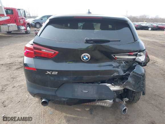 2019 BMW X2 xDrive28i with VIN WBXYJ5C52KEF82876, listed as a IAAI auction lot 41292641 with 46,774 mi miles. Bid and sale history available at carsss.com. Image 16.