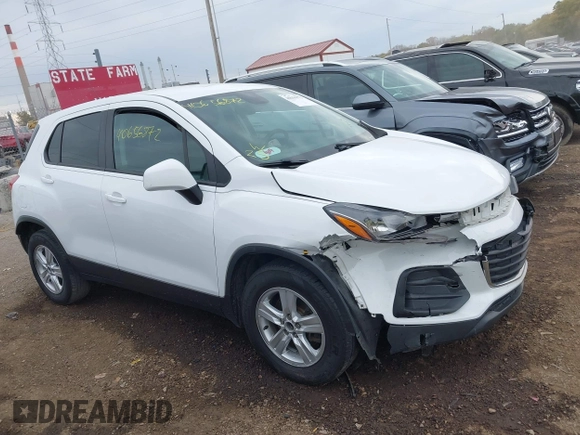 2020 Chevrolet Trax LS with VIN KL7CJKSB8LB074986, listed as a IAAI auction lot 40656872 with 128,582 mi miles and . Bid and sale history available at DreamBid. Image 1.