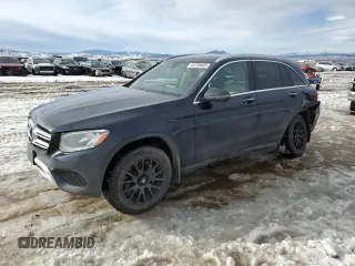 2017 Mercedes-Benz GLC with VIN WDC0G4KB7HV007392, listed as a Copart auction lot 45758665 with 72,569 mi miles and Salvage Title. Bid and sale history available at carsss.com. Image 1.