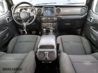 2022 Jeep Gladiator Texas Trail with VIN 1C6HJTAG3NL108851, listed as a Copart auction lot 44018485 with 17,017 mi miles and Salvage Title. Bid and sale history available at carsss.com. Image 8.