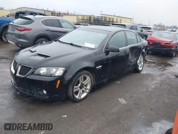 2009 Pontiac G8 with VIN 6G2ER57729L193993, listed as a IAAI auction lot 41717045 with 177,013 mi miles. Bid and sale history available at carsss.com. Image 18.