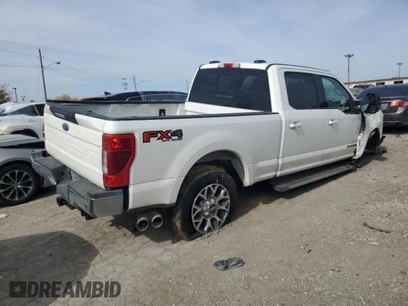 2021 Ford Super Duty F-250 SRW XL with VIN 1FT7W2BT1MEC25536, listed as a Copart auction lot 46245295 with 105,874 mi miles and Non Repairable. Bid and sale history available at carsss.com. Image 3.