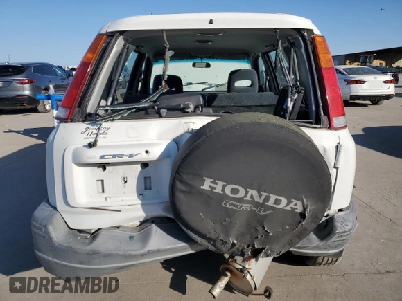 1999 Honda CR-V EX with VIN JHLRD1865XC079929, listed as a Copart auction lot 50104755 with 203,209 mi miles and Salvage Title. Bid and sale history available at carsss.com. Image 6.