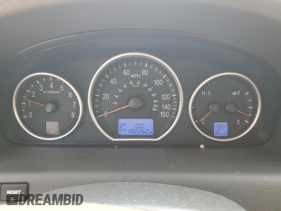 2012 Hyundai Veracruz Limited with VIN KM8NU4CC6CU187194, listed as a Copart auction lot 59819115 with 192,262 mi miles and Clean title. Bid and sale history available at DreamBid. Image 9.