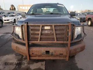 2011 Ford F-150 XL with VIN 1FTFX1EFXBKD12858, listed as a Copart auction lot 80333384 with 210,839 mi miles and Salvage title. Bid and sale history available at DreamBid. Image 5.