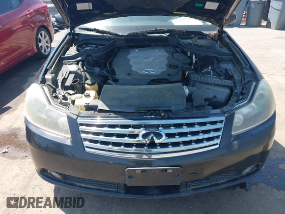 2006 Infiniti M with VIN JNKAY01FX6M255416, listed as a IAAI auction lot 42077411 with 238,560 mi miles. Bid and sale history available at carsss.com. Image 10.
