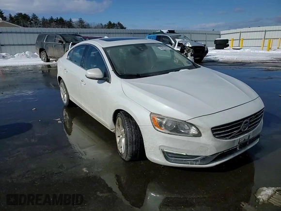 2015 Volvo S60 T5 Premier with VIN YV1612TBXF1316485, listed as a Copart auction lot 44433055 with 86,162 mi miles and Salvage Title. Bid and sale history available at carsss.com. Image 10.