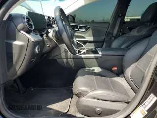 2023 Mercedes-Benz C 300 with VIN W1KAF4GB6PR097993, listed as a Copart auction lot 59393885 with 39,714 mi miles and Salvage title. Bid and sale history available at DreamBid. Image 7.