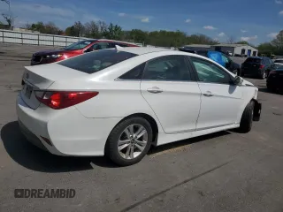 2014 Hyundai Sonata GLS with VIN 5NPEB4AC5EH868988, listed as a Copart auction lot 54207675 with Not Provided miles and Salvage Title. Bid and sale history available at carsss.com. Image 3.