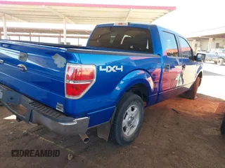 2010 Ford F-150 XL with VIN 1FTFW1EV3AKE77014, listed as a IAAI auction lot 41751214 with 257,170 mi miles. Bid and sale history available at carsss.com. Image 4.