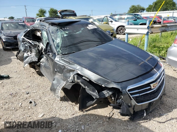 2016 Cadillac CTS Luxury Collection AWD with VIN 1G6AX5SS3G0121176, listed as a Copart auction lot 65710224 with Not Provided miles and Salvage Title. Bid and sale history available at DreamBid. Image 4.