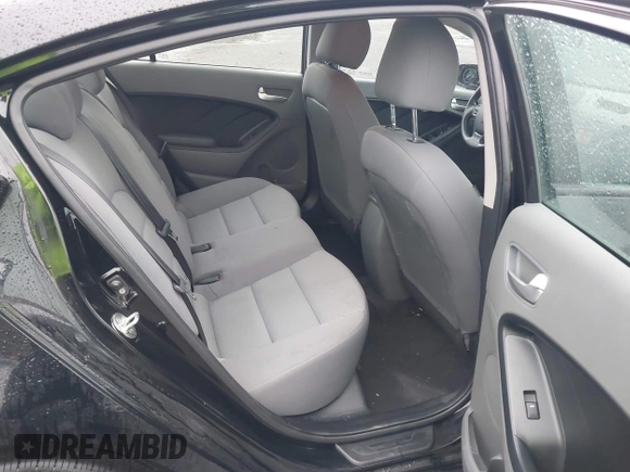 2017 Kia Forte LX with VIN 3KPFK4A76HE110741, listed as a IAAI auction lot 41797488 with 137,049 mi miles. Bid and sale history available at carsss.com. Image 8.
