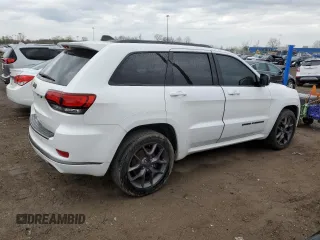 2020 Jeep Grand Cherokee Limited X z VIN 1C4RJFBG1LC418717, wystawiony jako Copart lot #52702155 z przebiegiem 44 791 mil mil oraz Szkoda całkowita • Salvage title. Historia ofert i sprzedaży dostępna na DreamBid. Obrazek 3.