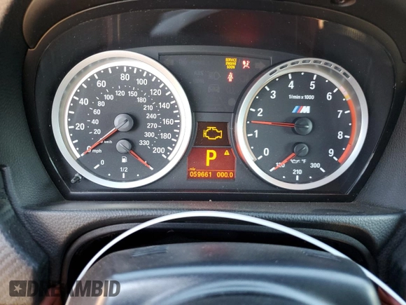 2011 BMW M3 with VIN WBSDX9C58BE583974, listed as a Copart auction lot 76848184 with 59,661 mi miles and Salvage Title. Bid and sale history available at carsss.com. Image 9.