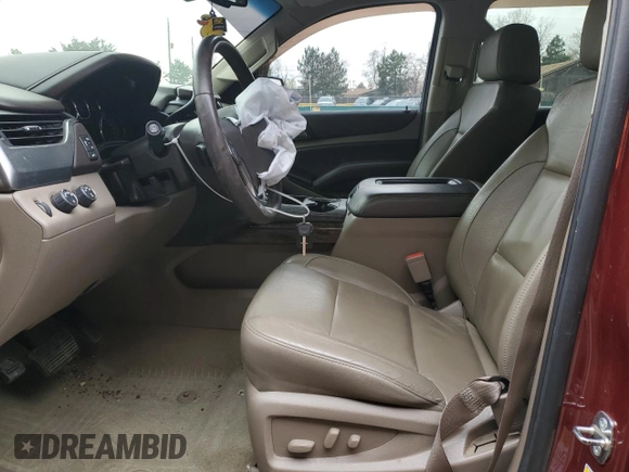 2016 Chevrolet Suburban LT with VIN 1GNSKHKC0GR340416, listed as a Copart auction lot 51178395 with 79,588 mi miles and Salvage Title. Bid and sale history available at DreamBid. Image 7.